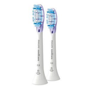 Philips Sonicare G3 Premium Gum Care zobu birstes uzgaļi BALTI (2 gab.)