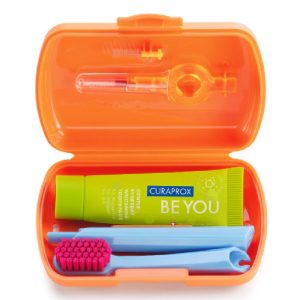 CURAPROX Ceļojumu komplekts (oranžs)