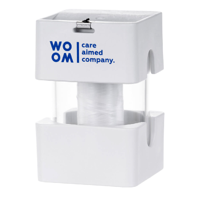 KM92.030 WOOM Dental Floss Dispenser XL White 1