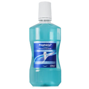 Fresh & GO mutes skalojamais līdzeklis ortodontijas pacientiem, 500ml