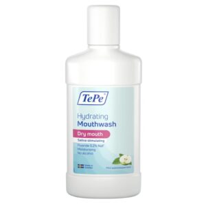 TEPE Pure mutes skalojamais līdzeklis sausai gļotādai ar svaiga ābola-piparmētras garšu,500ml