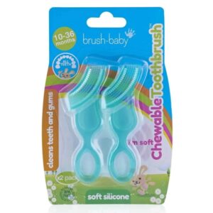 Brush-Baby košļājamā zobu birste 10-36 mēn.