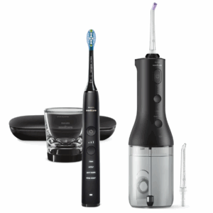 Philips Sonicare DiamondClean 9000+Power Flosser komplekts melns