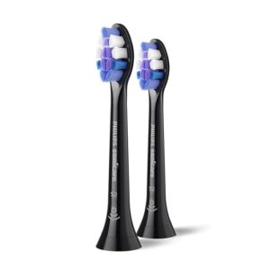 Philips Sonicare S2 Sensitive zobu birstes uzgaļi (2 gab.) melni