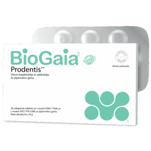 BioGaia Prodentis probiotiskās sūkājamās tabletes mutes dobumam, 30gab.